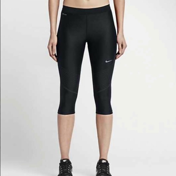 Nike Pants - Nike Power Speed Running Capri Legging